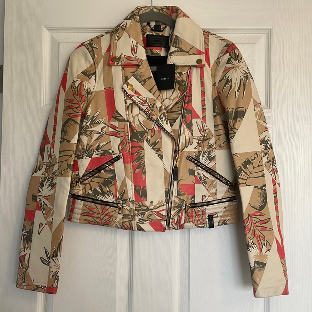 New! Rudsak real leather jacket